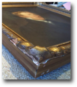 Damaged corners