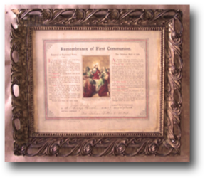 Family Certificate
in for repair